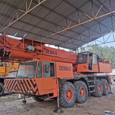 Good Condition 100 TonDemag Ac265 Telescopic Crane Terex Crane