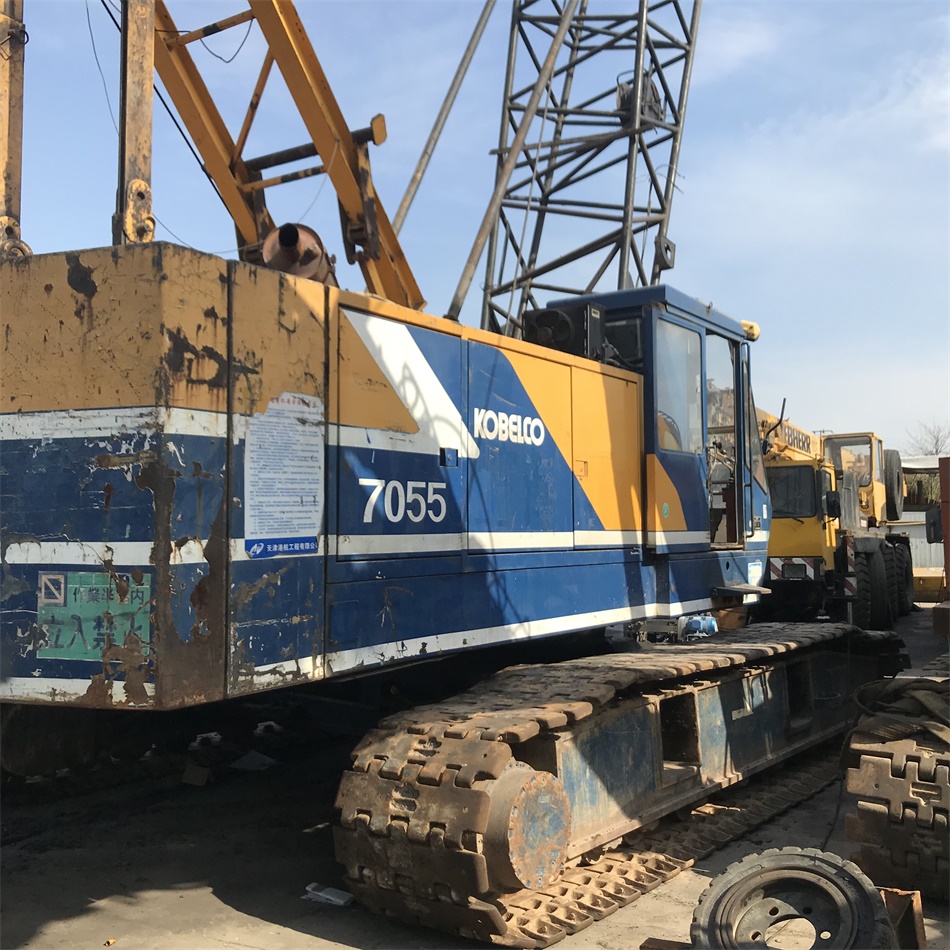 All Parts Originally Japan Made Kobelco P&H7055 Used 55t crawler crane for sale