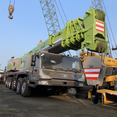 Good Condition China Brand ZTC1500V QY150V 150 Tons Used Mobile Crane ZOOMLION For Sale